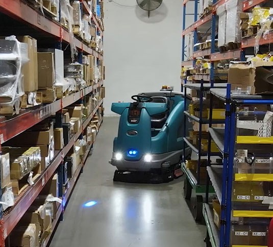 T16AMR Industrial Robotic Floor Scrubber alt 9